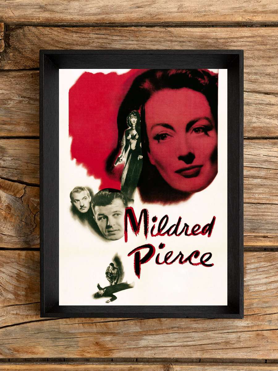 Mildred Pierce Film Tablo Siyah Çerçeveli Film Poster Afiş Tablo