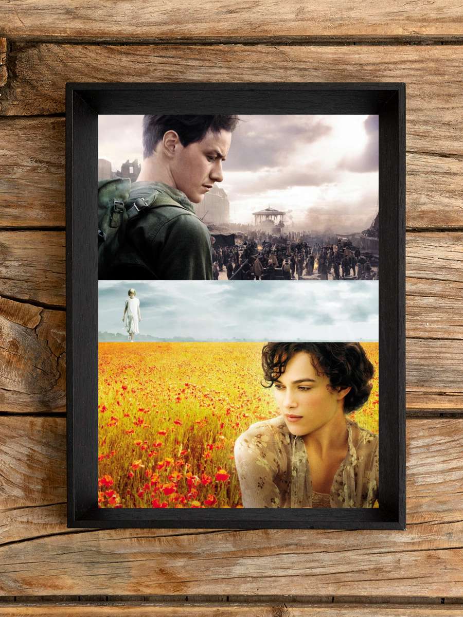 Kefaret - Atonement Film Tablo Siyah Çerçeveli Film Poster Afiş Tablo