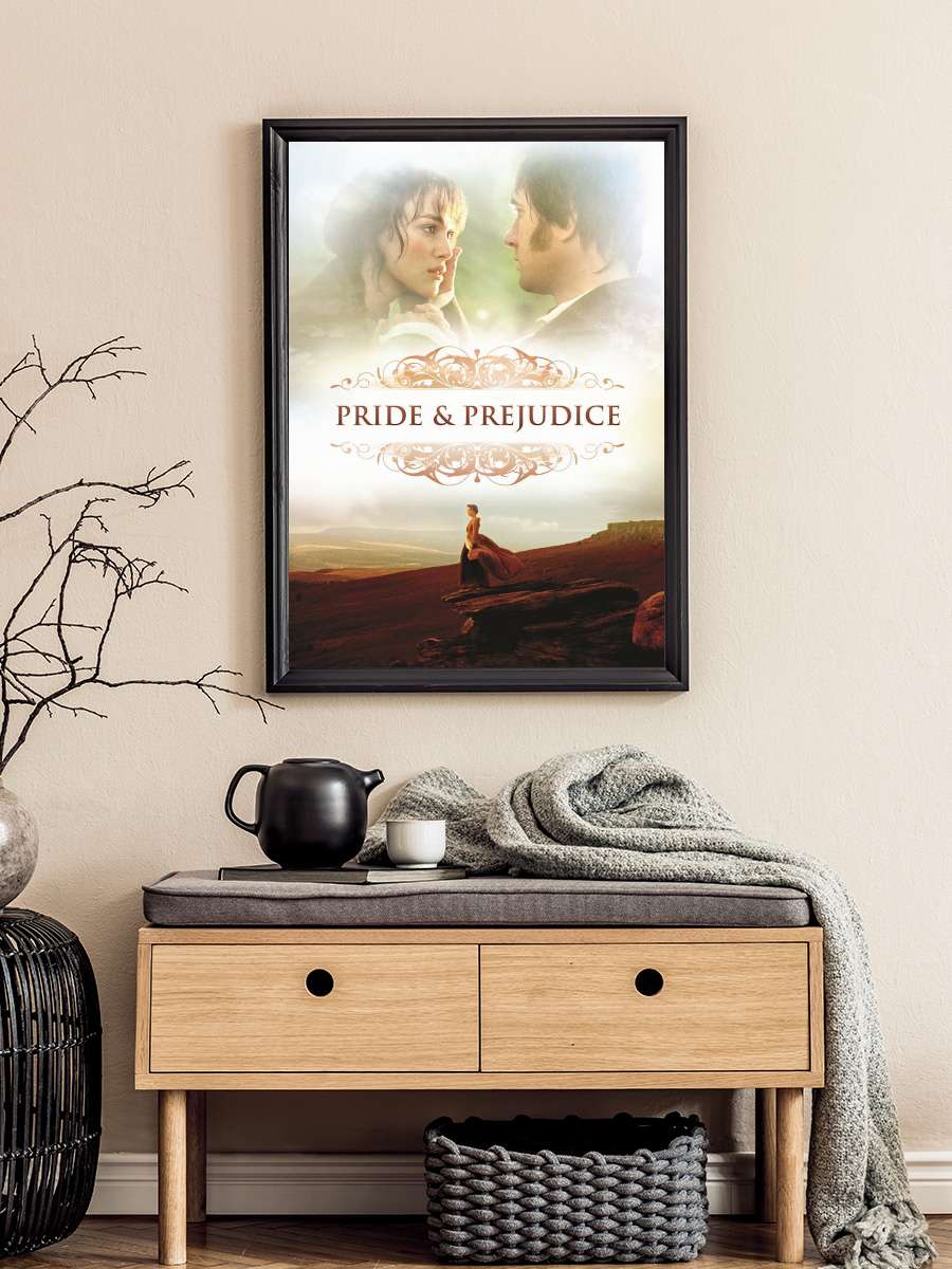 Aşk ve Gurur - Pride & Prejudice Film Tablo Siyah Çerçeveli Film Poster Afiş Tablo