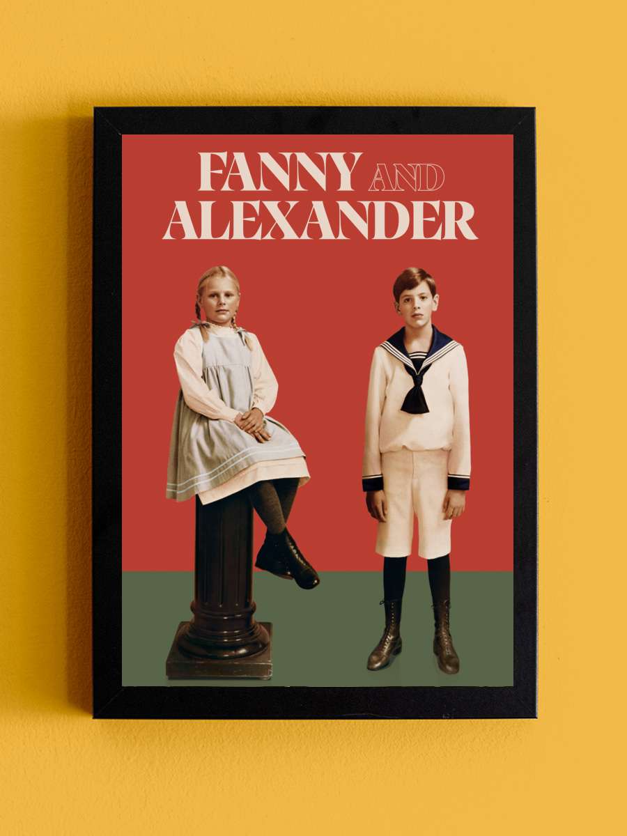 Fanny ve Alexandre - Fanny och Alexander Film Tablo Siyah Çerçeveli Film Poster Afiş Tablo