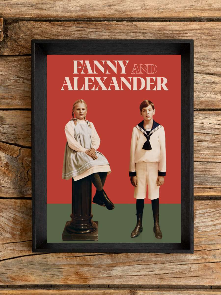 Fanny ve Alexandre - Fanny och Alexander Film Tablo Siyah Çerçeveli Film Poster Afiş Tablo