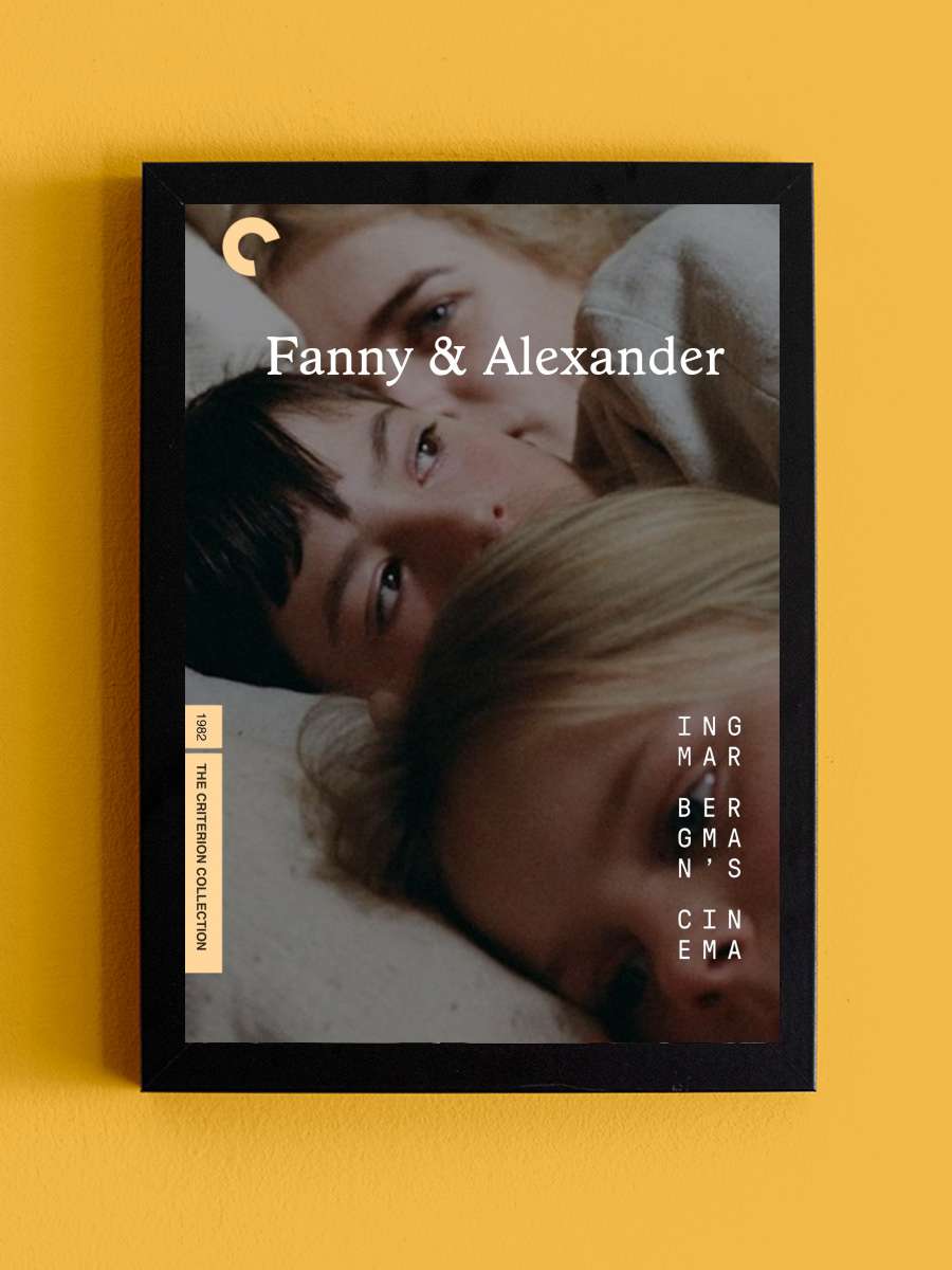 Fanny ve Alexandre - Fanny och Alexander Film Tablo Siyah Çerçeveli Film Poster Afiş Tablo