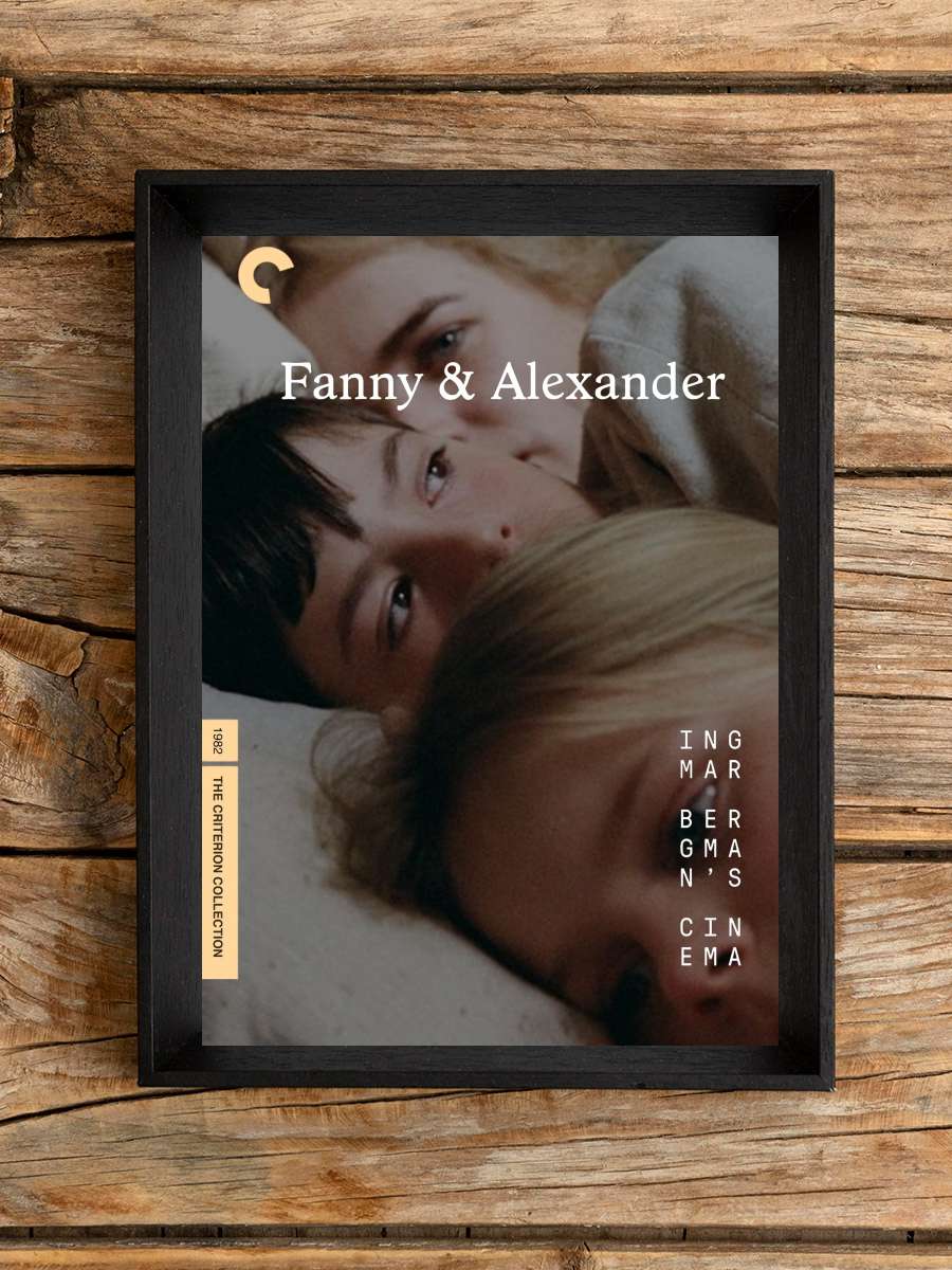 Fanny ve Alexandre - Fanny och Alexander Film Tablo Siyah Çerçeveli Film Poster Afiş Tablo