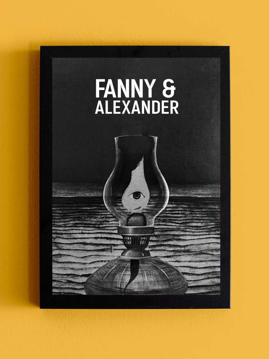 Fanny ve Alexandre - Fanny och Alexander Film Tablo Siyah Çerçeveli Film Poster Afiş Tablo