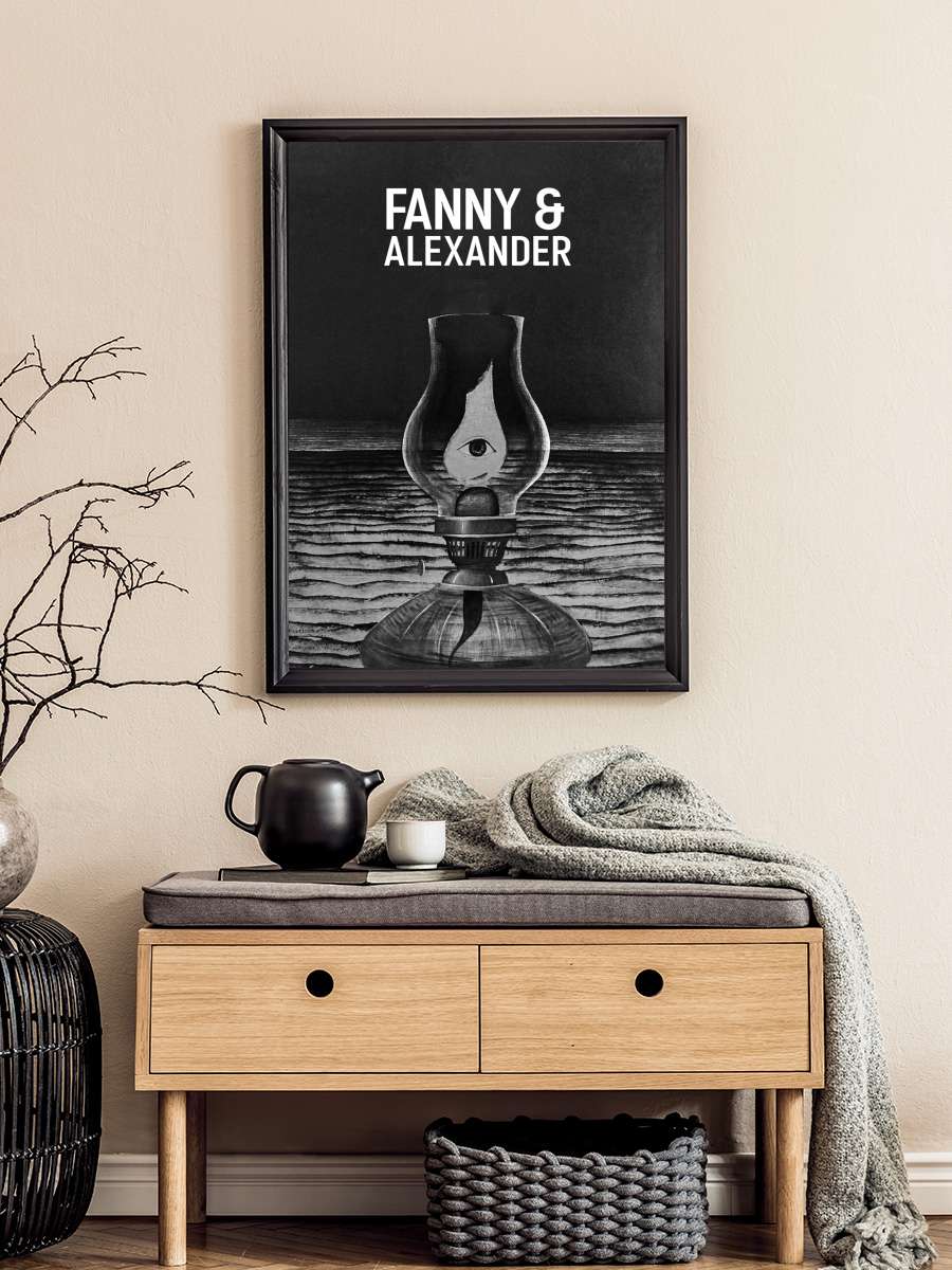 Fanny ve Alexandre - Fanny och Alexander Film Tablo Siyah Çerçeveli Film Poster Afiş Tablo