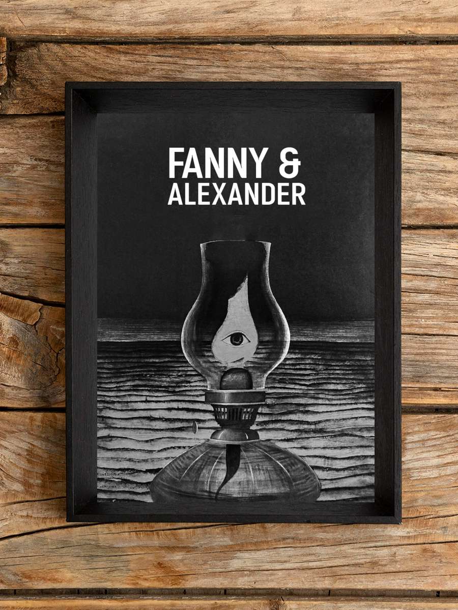 Fanny ve Alexandre - Fanny och Alexander Film Tablo Siyah Çerçeveli Film Poster Afiş Tablo