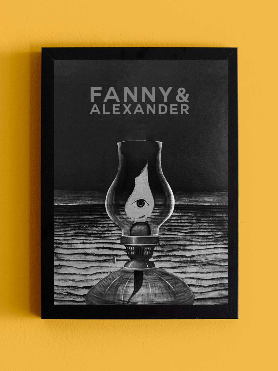 Fanny ve Alexandre - Fanny och Alexander Film Tablo Siyah Çerçeveli Film Poster Afiş Tablo