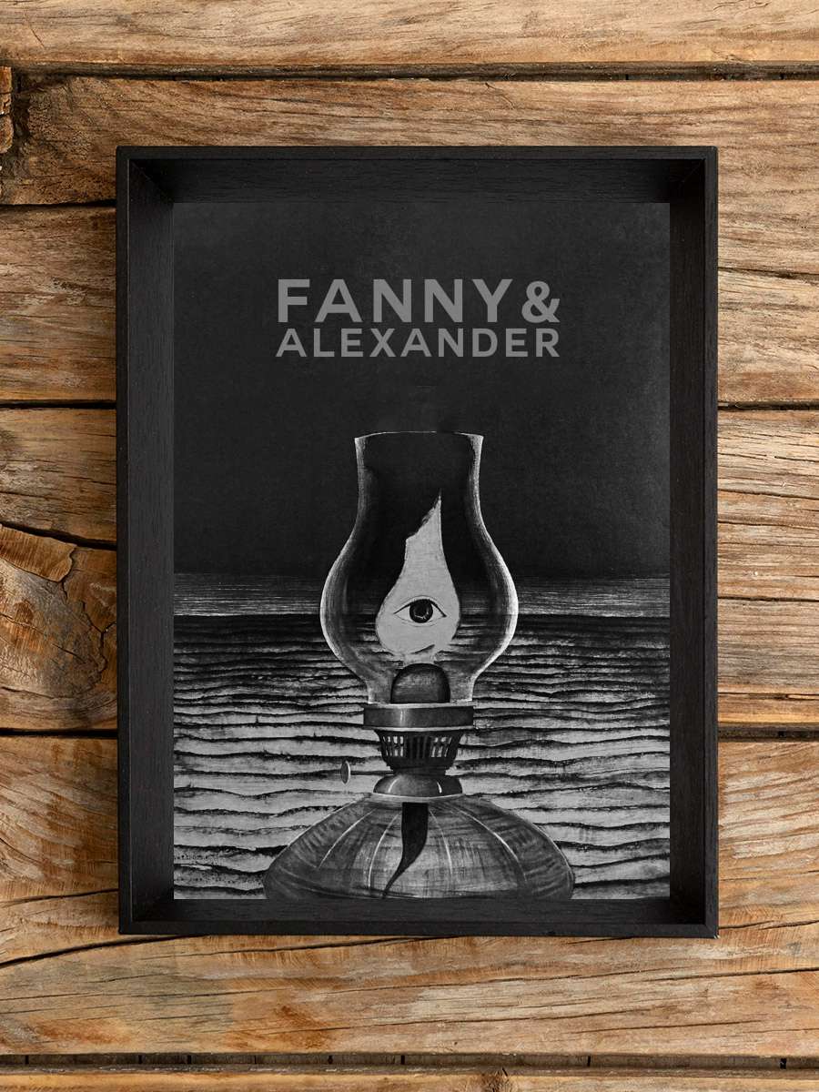 Fanny ve Alexandre - Fanny och Alexander Film Tablo Siyah Çerçeveli Film Poster Afiş Tablo