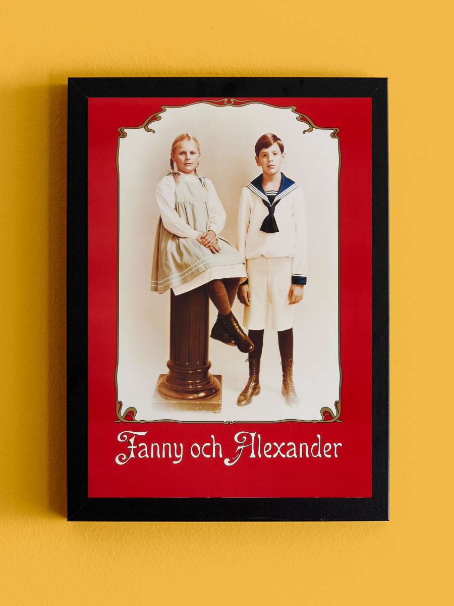 Fanny ve Alexandre - Fanny och Alexander Film Tablo Siyah Çerçeveli Film Poster Afiş Tablo