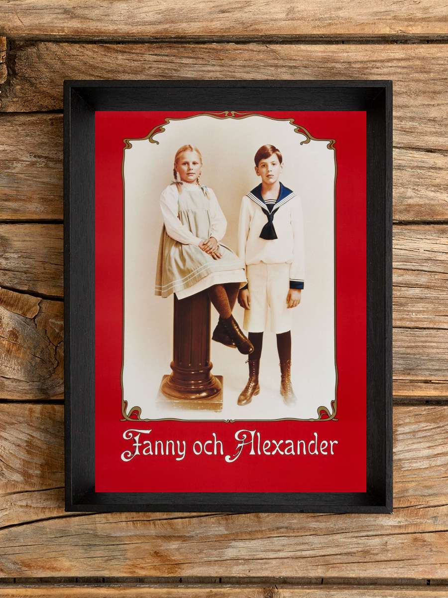 Fanny ve Alexandre - Fanny och Alexander Film Tablo Siyah Çerçeveli Film Poster Afiş Tablo