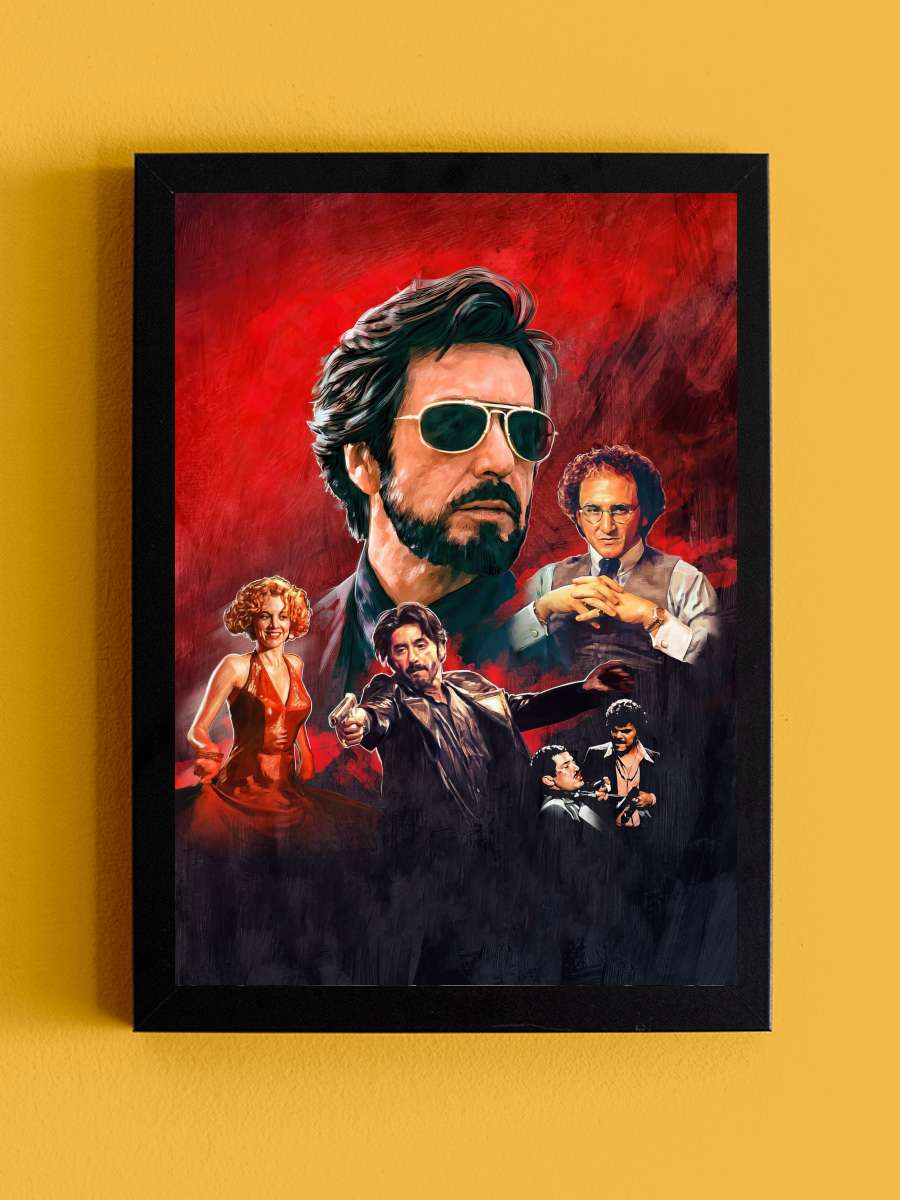 Carlito'nun Yolu - Carlito's Way Film Tablo Siyah Çerçeveli Film Poster Afiş Tablo