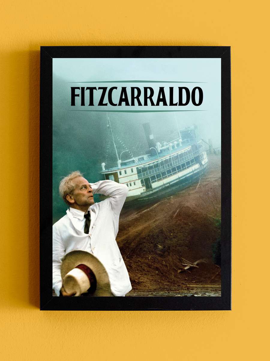 Fitzcarraldo Film Tablo Siyah Çerçeveli Film Poster Afiş Tablo