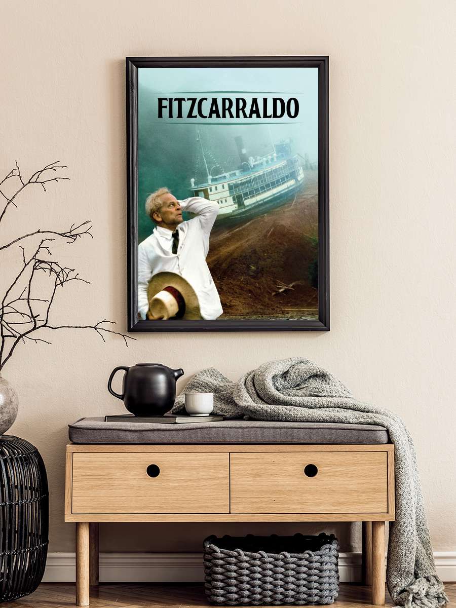 Fitzcarraldo Film Tablo Siyah Çerçeveli Film Poster Afiş Tablo