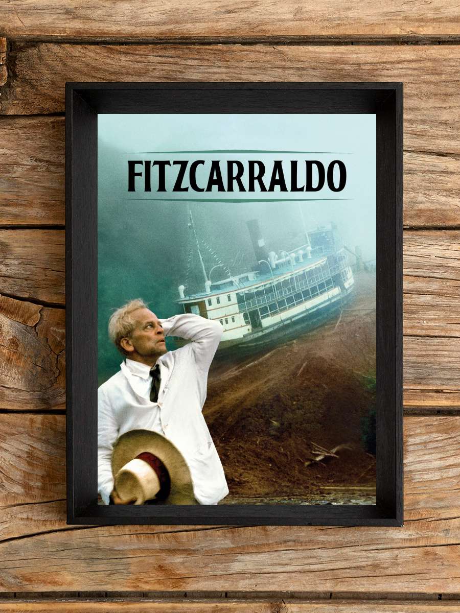 Fitzcarraldo Film Tablo Siyah Çerçeveli Film Poster Afiş Tablo