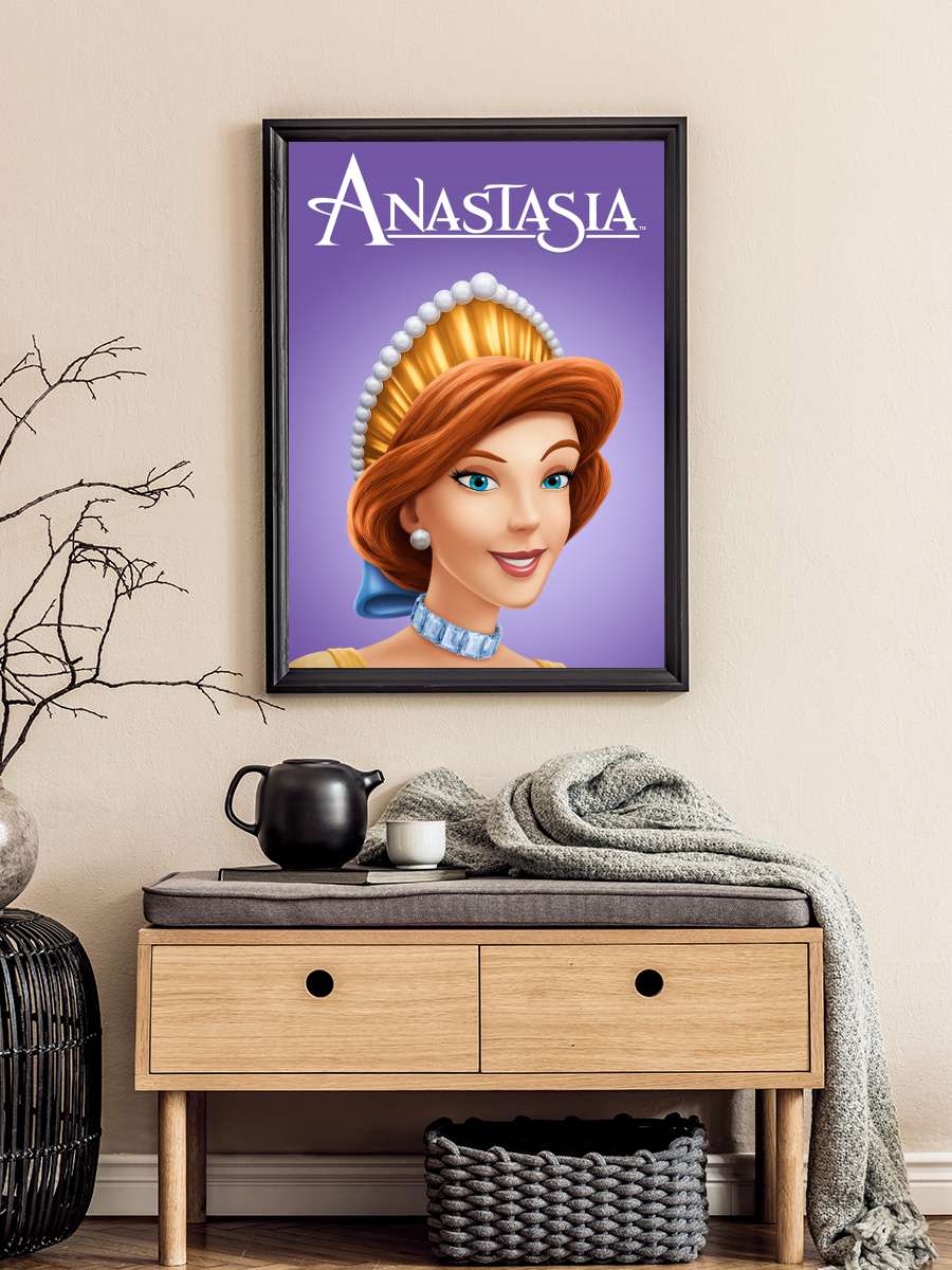 Anastasia Film Tablo Siyah Çerçeveli Film Poster Afiş Tablo