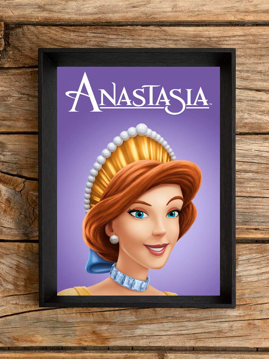 Anastasia Film Tablo Siyah Çerçeveli Film Poster Afiş Tablo