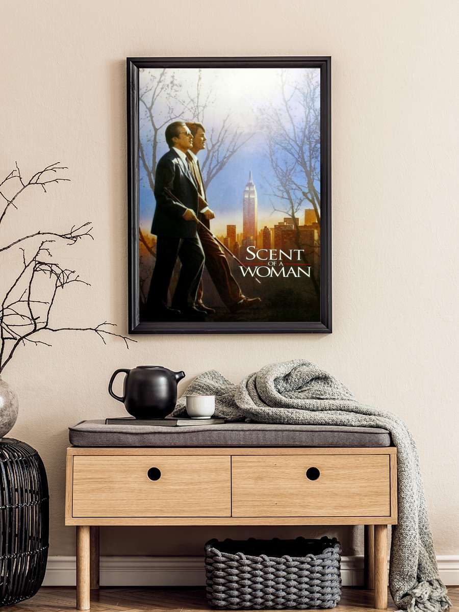 Kadın Kokusu - Scent of a Woman Film Tablo Siyah Çerçeveli Film Poster Afiş Tablo