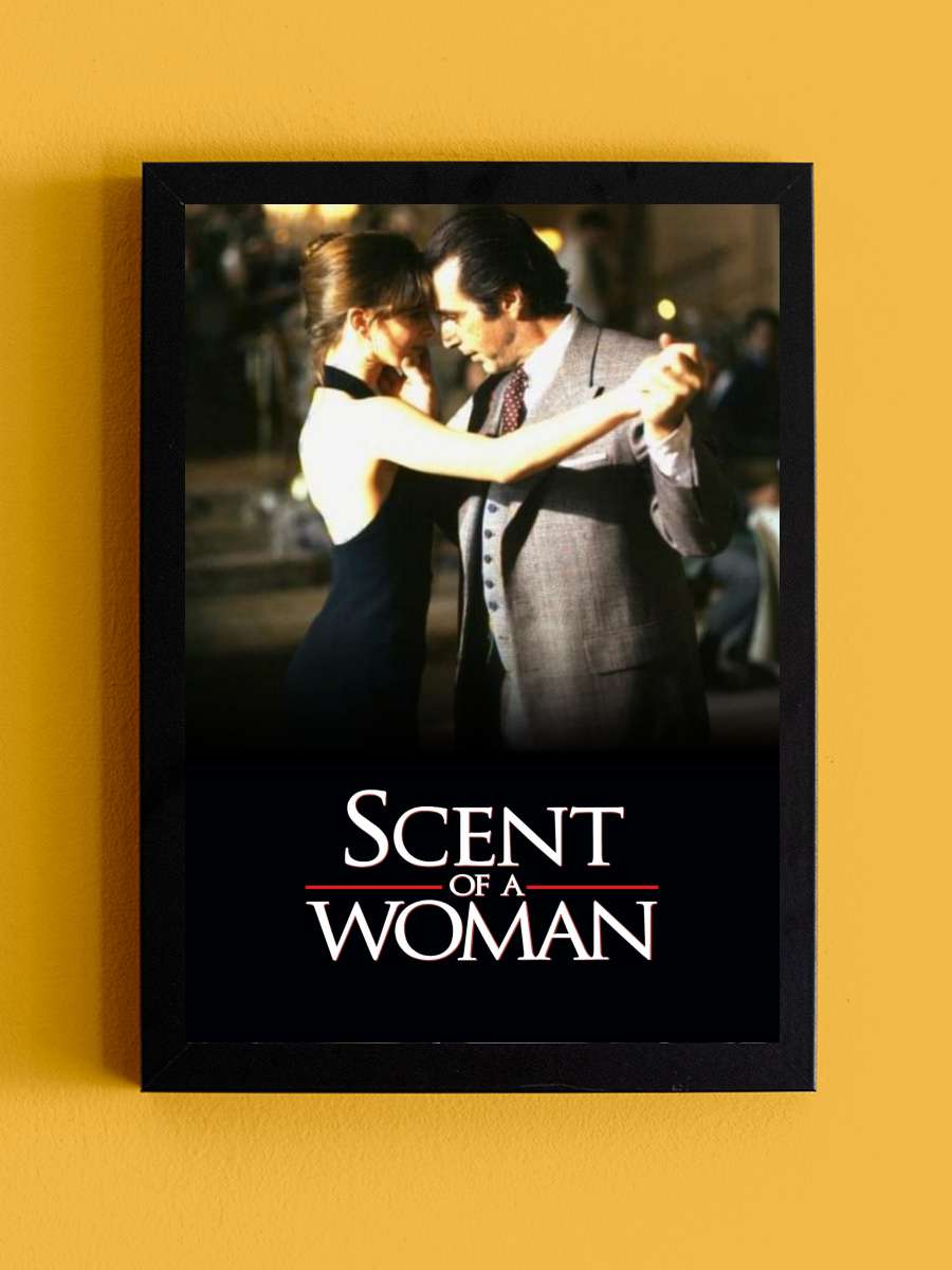 Kadın Kokusu - Scent of a Woman Film Tablo Siyah Çerçeveli Film Poster Afiş Tablo