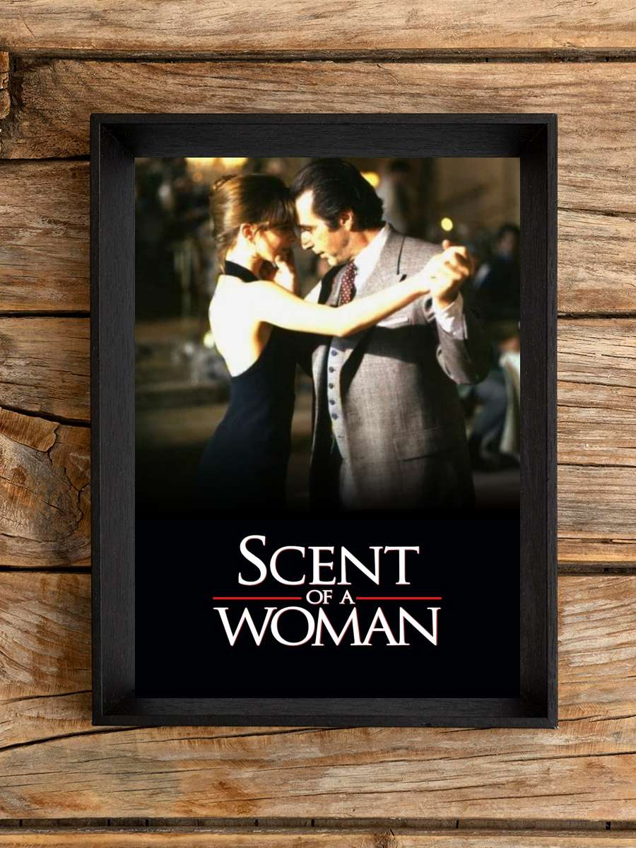 Kadın Kokusu - Scent of a Woman Film Tablo Siyah Çerçeveli Film Poster Afiş Tablo