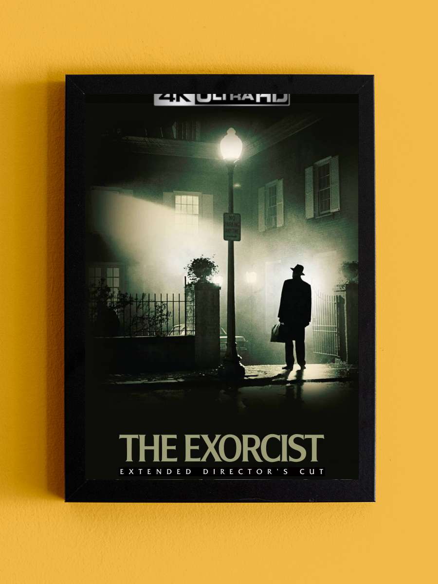 Şeytan - The Exorcist Film Tablo Siyah Çerçeveli Film Poster Afiş Tablo