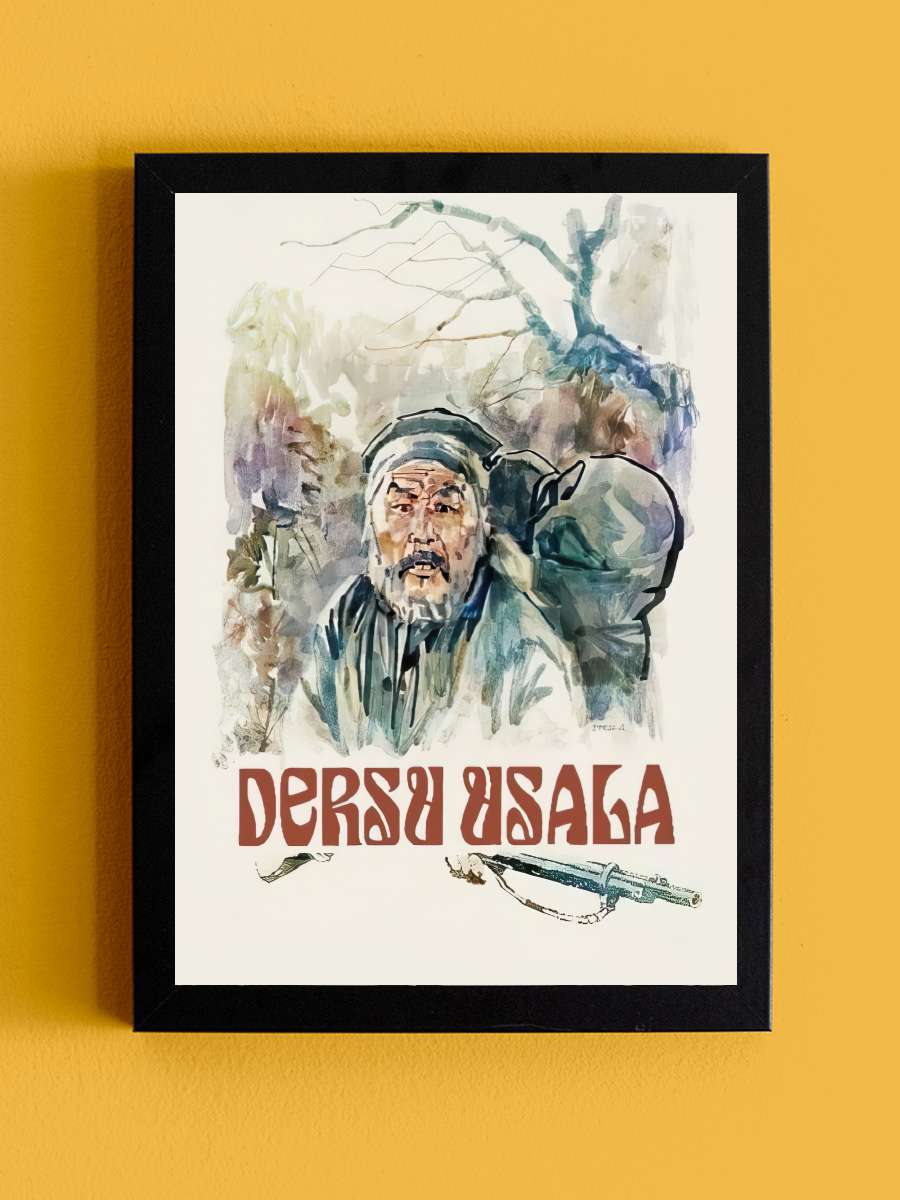 Dersu Uzala - Дерсу Узала Film Tablo Siyah Çerçeveli Film Poster Afiş Tablo