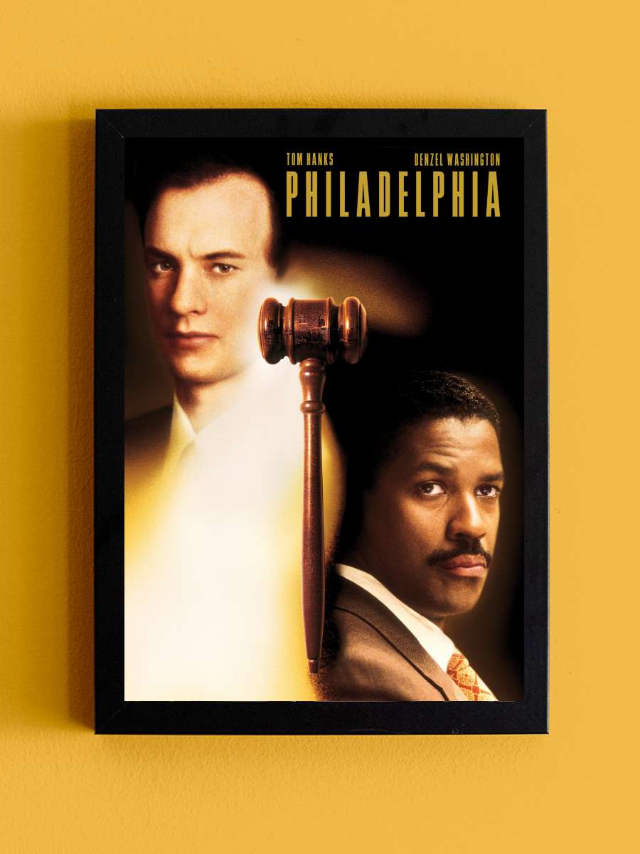 Philadelphia Film Tablo Siyah Çerçeveli Film Poster Afiş Tablo