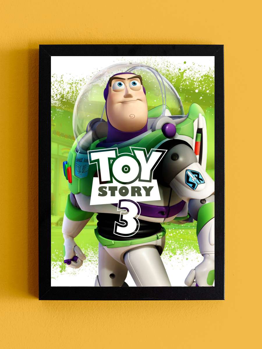 Oyuncak Hikayesi 3 - Toy Story 3 Film Tablo Siyah Çerçeveli Film Poster Afiş Tablo