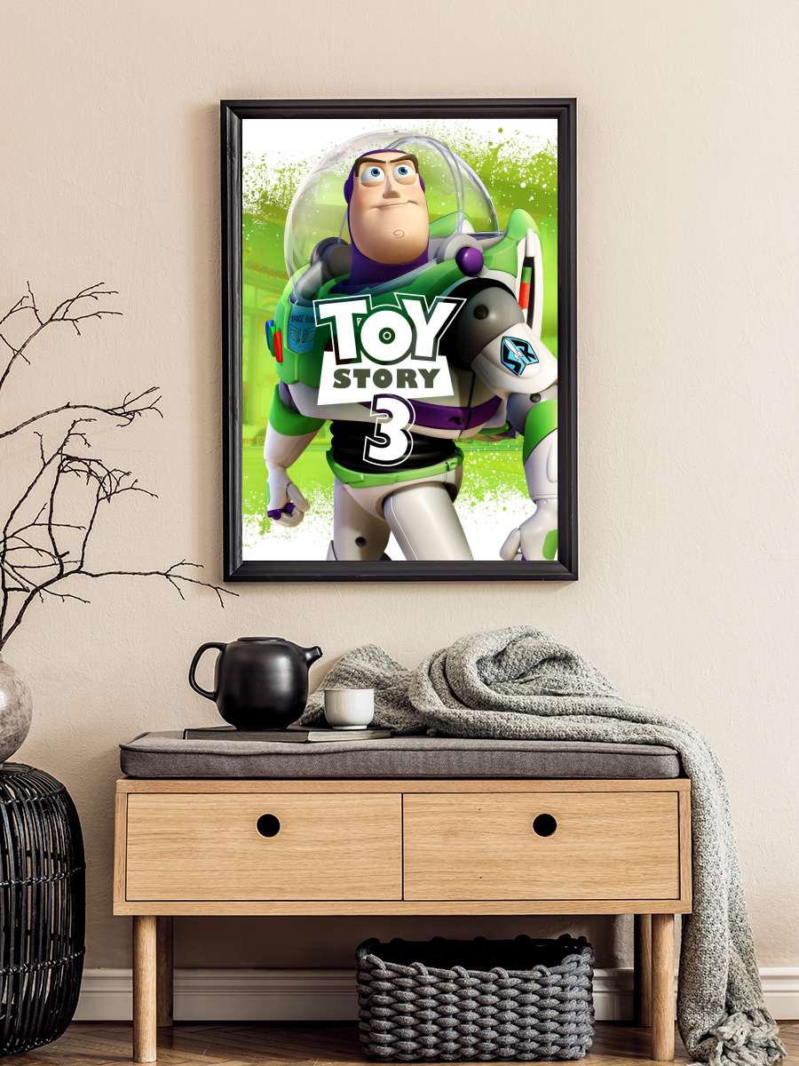 Oyuncak Hikayesi 3 - Toy Story 3 Film Tablo Siyah Çerçeveli Film Poster Afiş Tablo