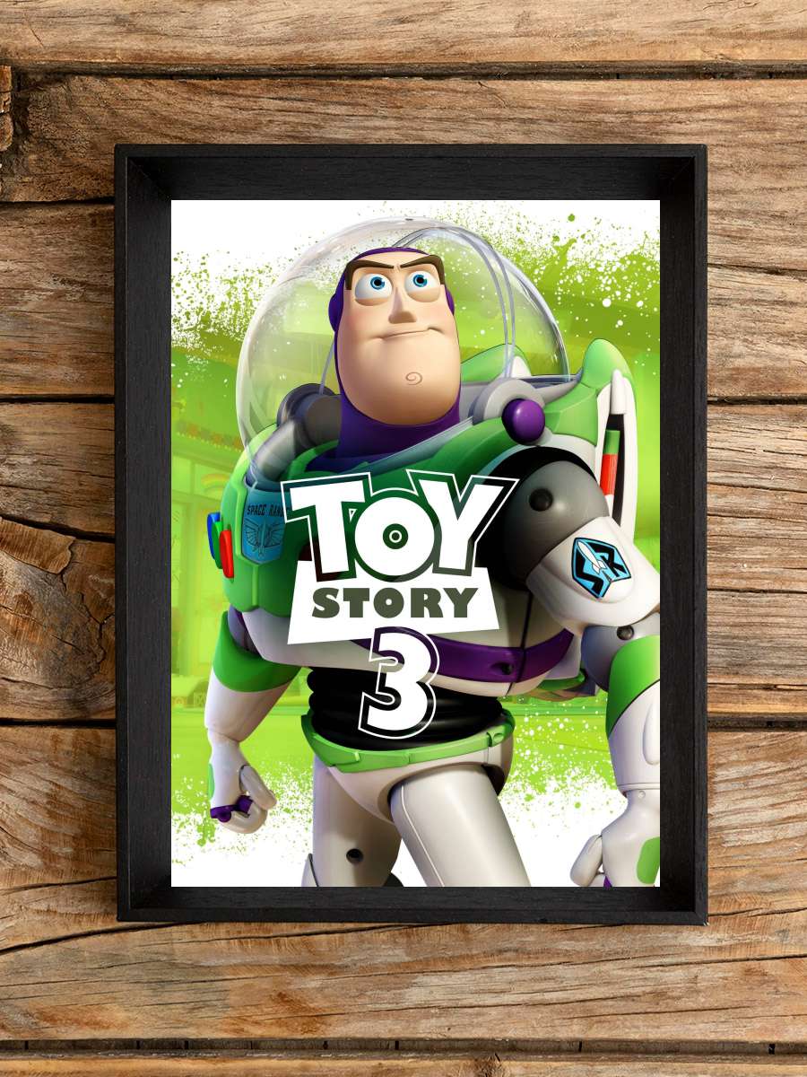 Oyuncak Hikayesi 3 - Toy Story 3 Film Tablo Siyah Çerçeveli Film Poster Afiş Tablo