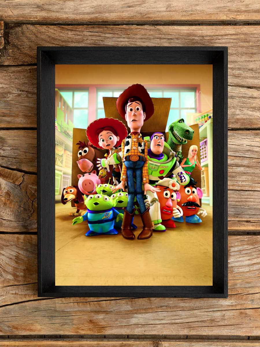 Oyuncak Hikayesi 3 - Toy Story 3 Film Tablo Siyah Çerçeveli Film Poster Afiş Tablo