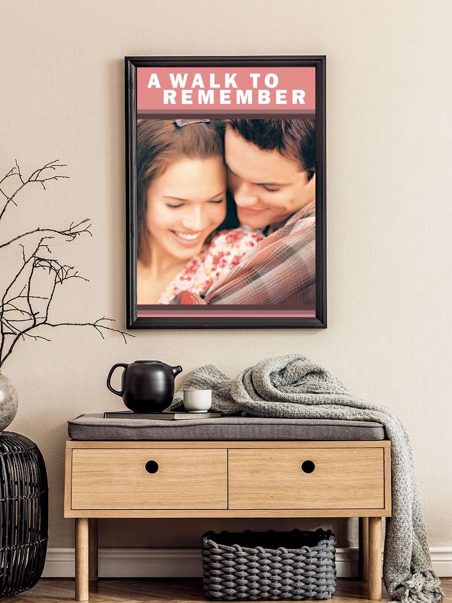 Uzaktaki Anılar - A Walk to Remember Film Tablo Siyah Çerçeveli Film Poster Afiş Tablo