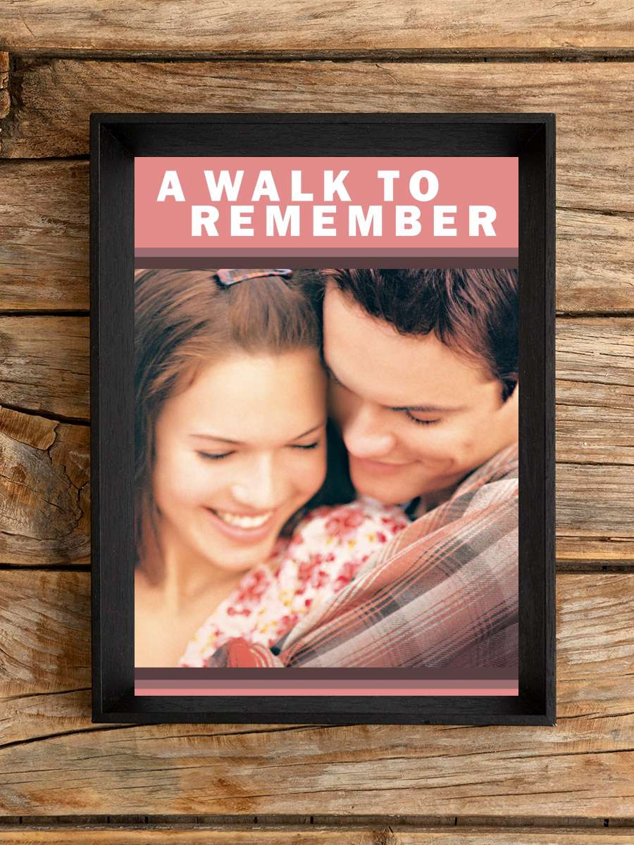 Uzaktaki Anılar - A Walk to Remember Film Tablo Siyah Çerçeveli Film Poster Afiş Tablo