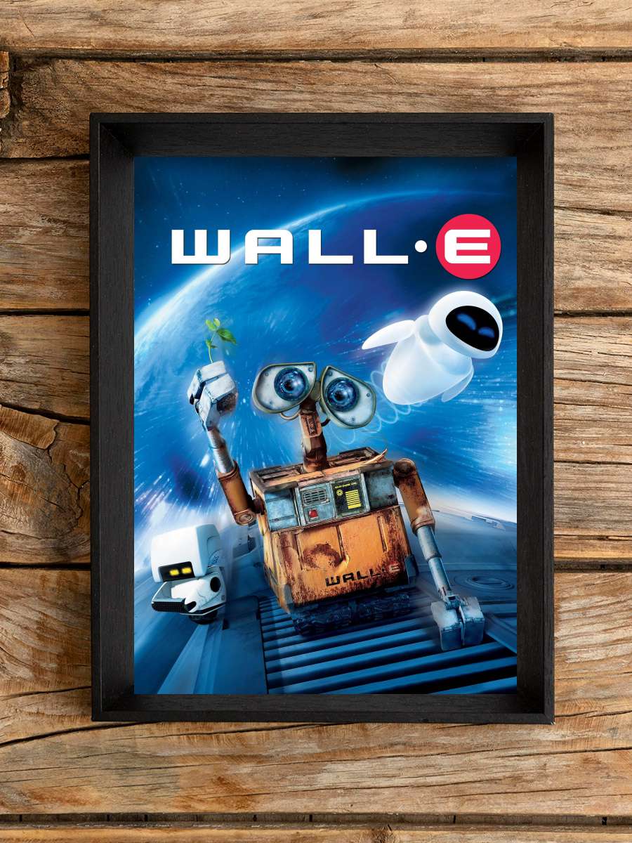 Vol.i - WALL·E Film Tablo Siyah Çerçeveli Film Poster Afiş Tablo