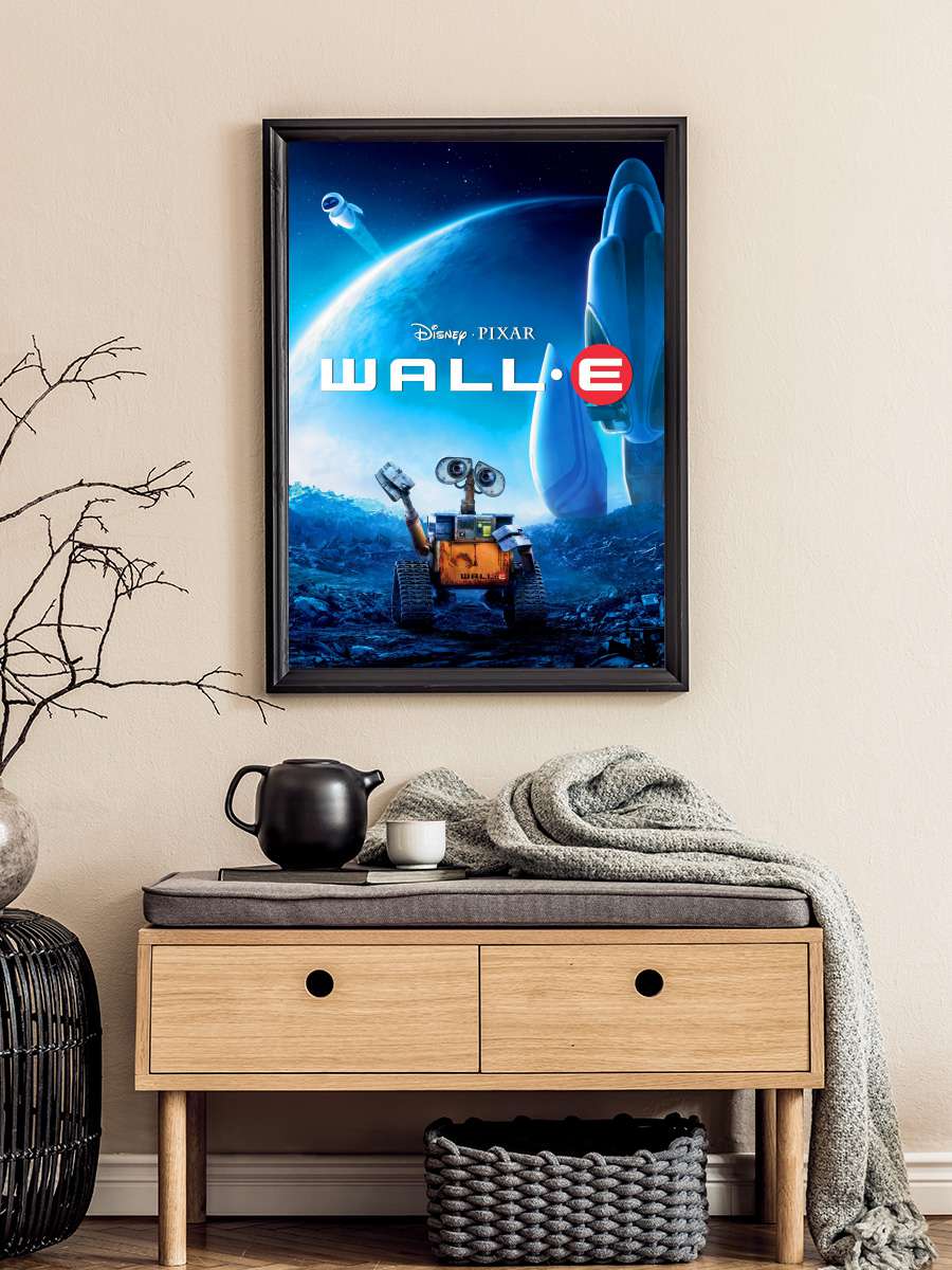 Vol.i - WALL·E Film Tablo Siyah Çerçeveli Film Poster Afiş Tablo