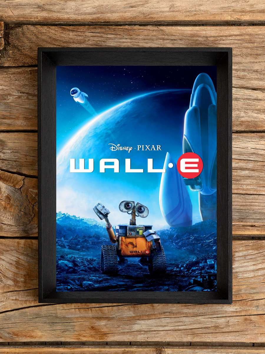 Vol.i - WALL·E Film Tablo Siyah Çerçeveli Film Poster Afiş Tablo