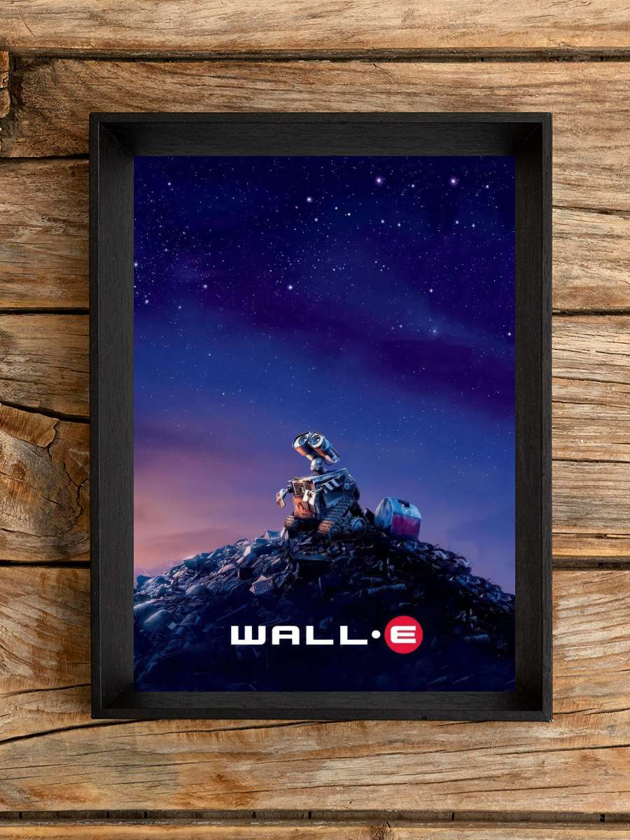 Vol.i - WALL·E Film Tablo Siyah Çerçeveli Film Poster Afiş Tablo