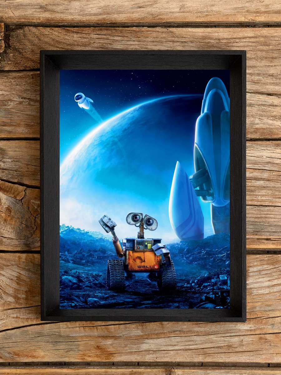 Vol.i - WALL·E Film Tablo Siyah Çerçeveli Film Poster Afiş Tablo