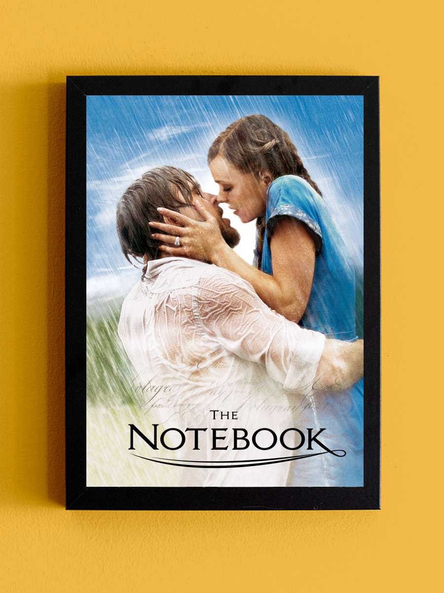 Not Defteri - The Notebook Film Tablo Siyah Çerçeveli Film Poster Afiş Tablo