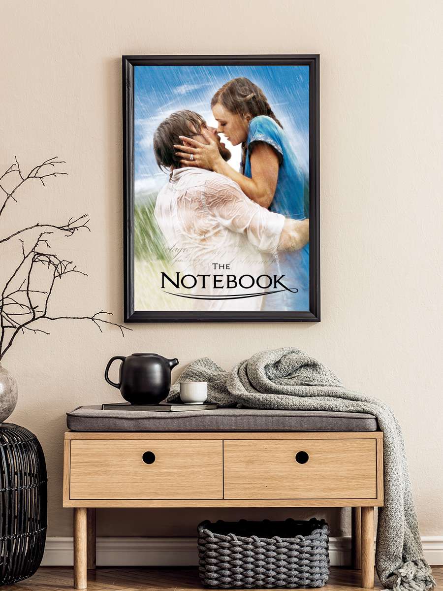 Not Defteri - The Notebook Film Tablo Siyah Çerçeveli Film Poster Afiş Tablo