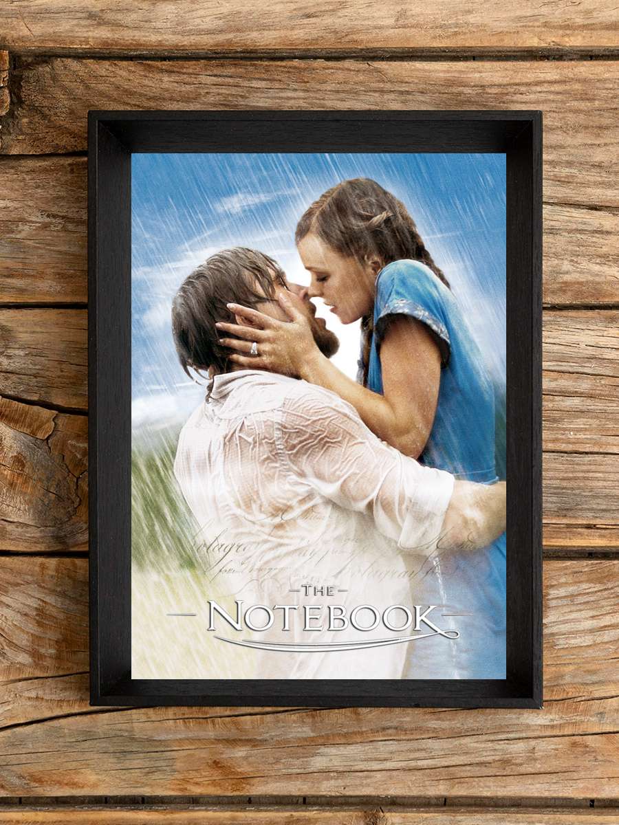 Not Defteri - The Notebook Film Tablo Siyah Çerçeveli Film Poster Afiş Tablo