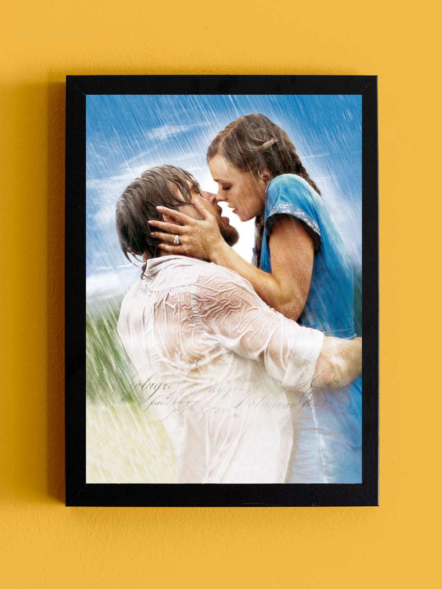 Not Defteri - The Notebook Film Tablo Siyah Çerçeveli Film Poster Afiş Tablo