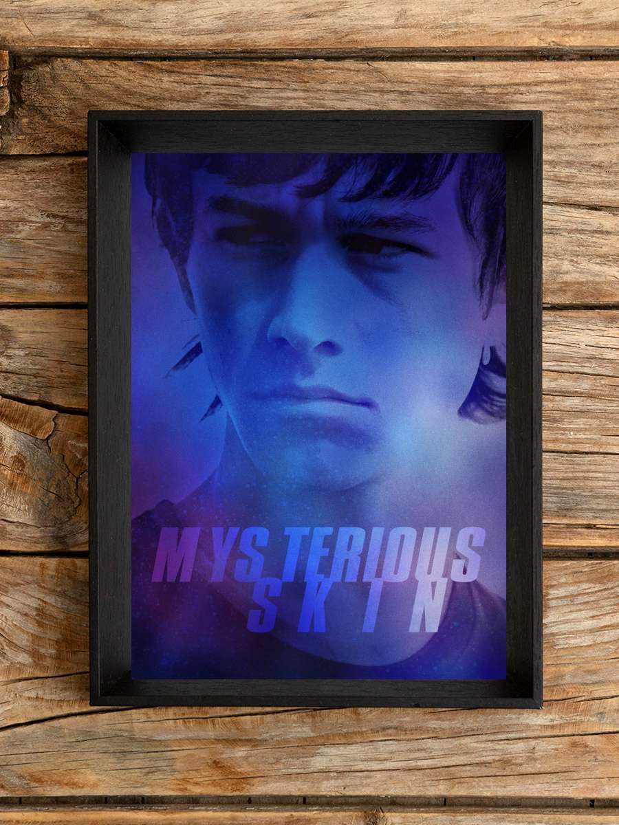 Tenin Gizemi - Mysterious Skin Film Tablo Siyah Çerçeveli Film Poster Afiş Tablo