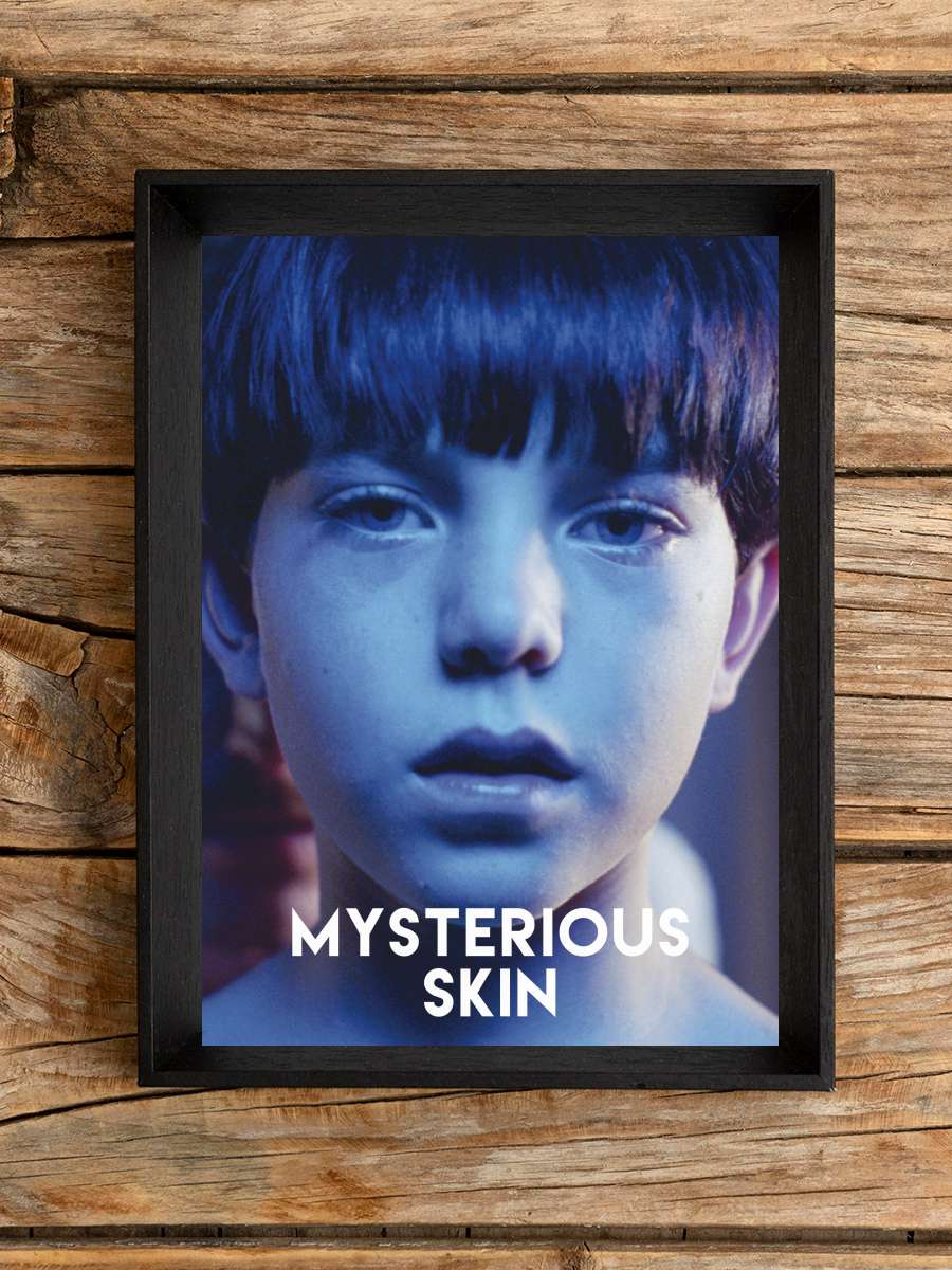 Tenin Gizemi - Mysterious Skin Film Tablo Siyah Çerçeveli Film Poster Afiş Tablo