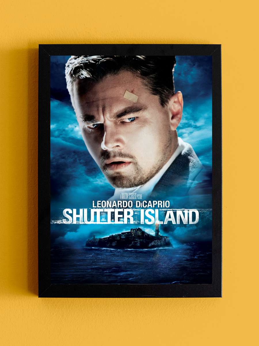 Zindan Adası - Shutter Island Film Tablo Siyah Çerçeveli Film Poster Afiş Tablo