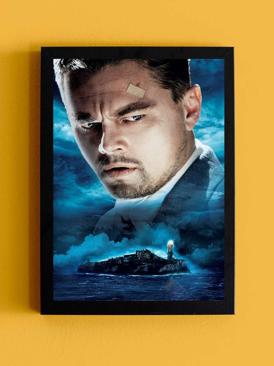 Zindan Adası - Shutter Island Film Tablo Siyah Çerçeveli Film Poster Afiş Tablo