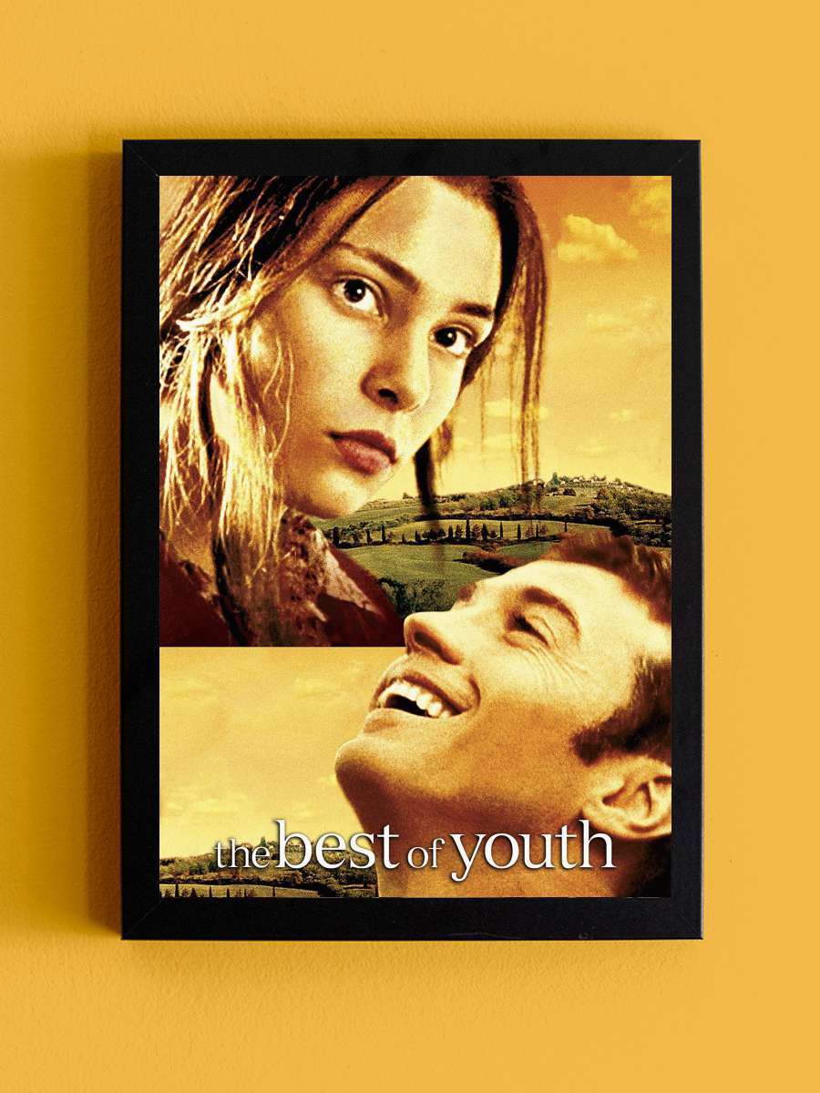 Gençliğin En İyisi - La meglio gioventù Film Tablo Siyah Çerçeveli Film Poster Afiş Tablo