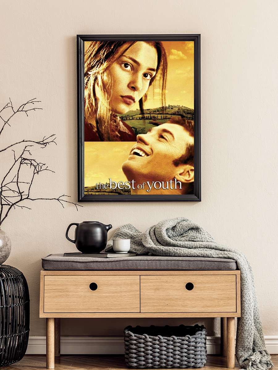 Gençliğin En İyisi - La meglio gioventù Film Tablo Siyah Çerçeveli Film Poster Afiş Tablo