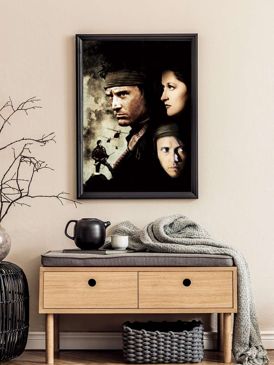 Avcı - The Deer Hunter Film Tablo Siyah Çerçeveli Film Poster Afiş Tablo