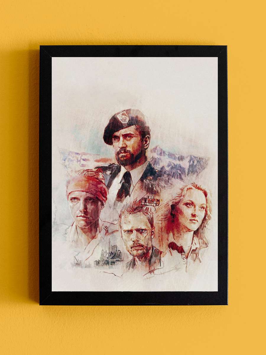 Avcı - The Deer Hunter Film Tablo Siyah Çerçeveli Film Poster Afiş Tablo