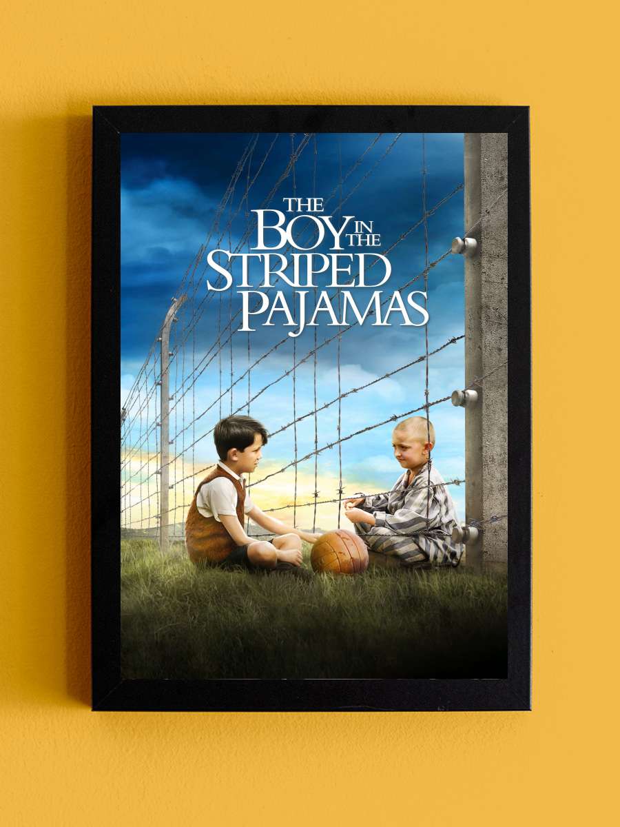 Çizgili Pijamalı Çocuk - The Boy in the Striped Pyjamas Film Tablo Siyah Çerçeveli Film Poster Afiş Tablo